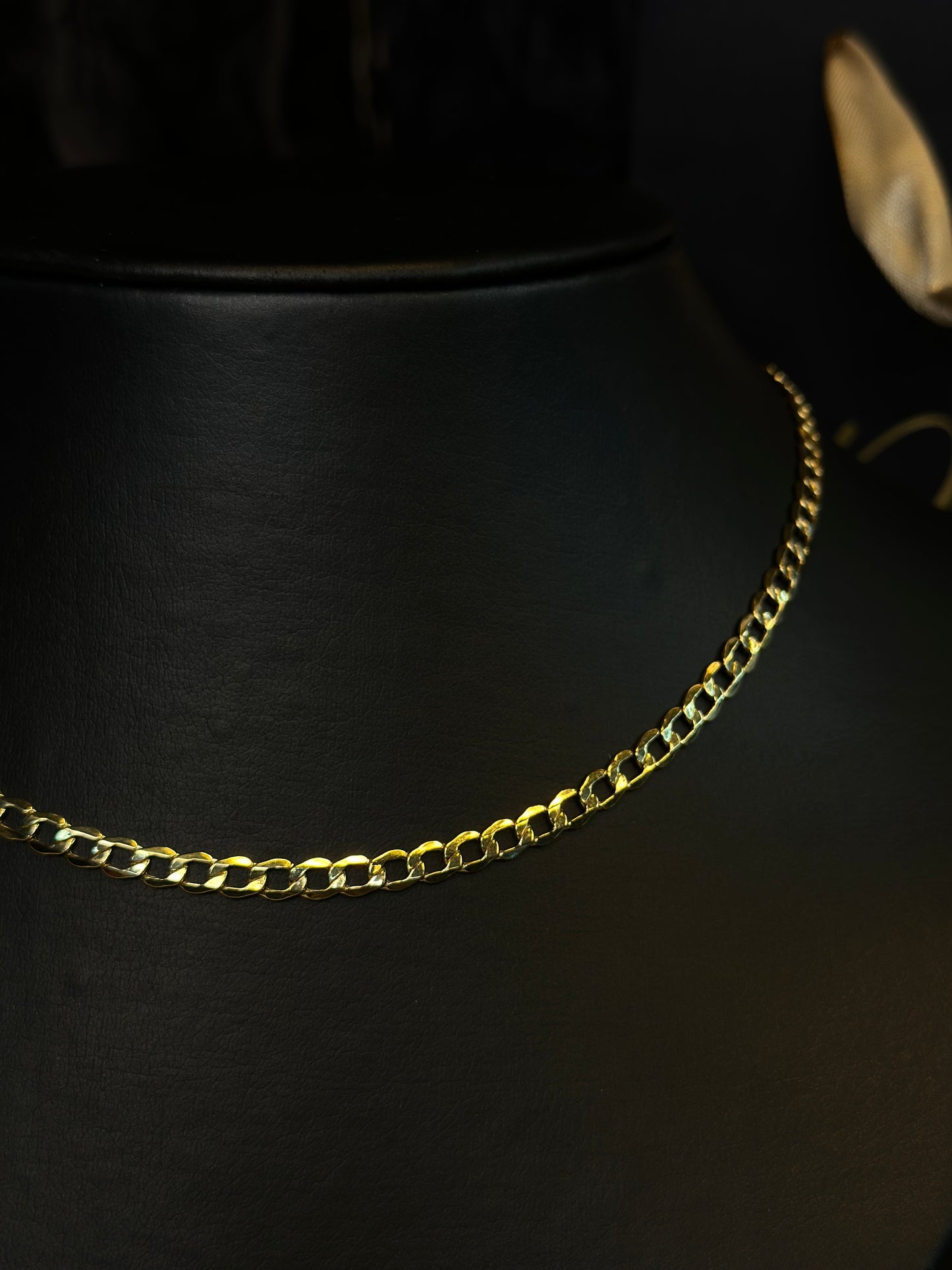 18” 14K Open Cuban Chain