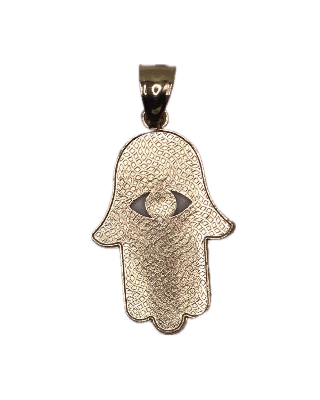 14K Hamsa Pendant