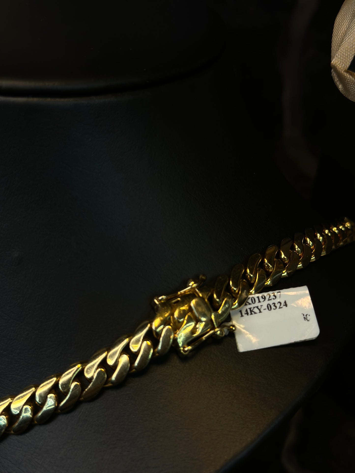 24” 14K Cuban Link Chain