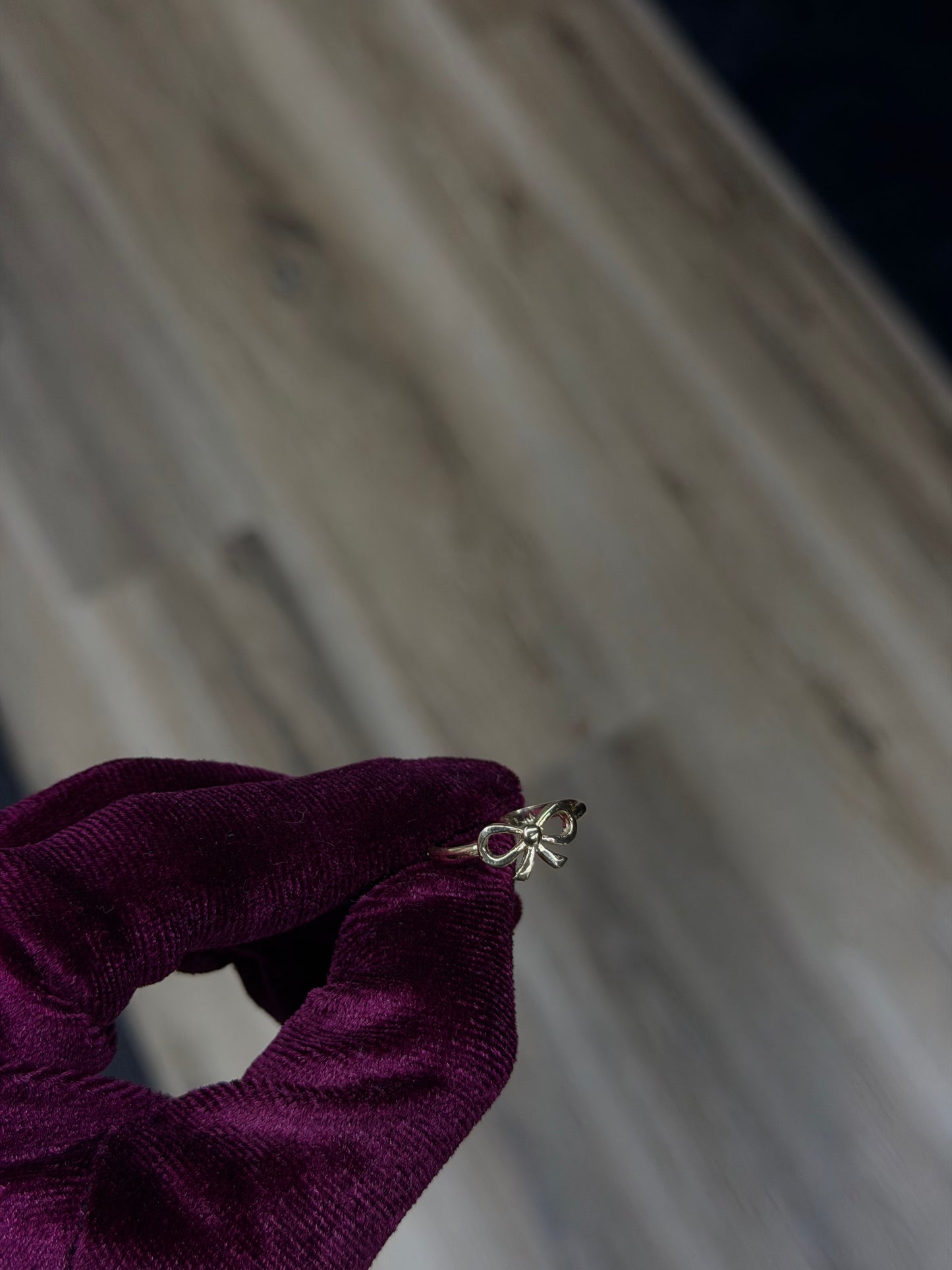 14K Bow Women Ring