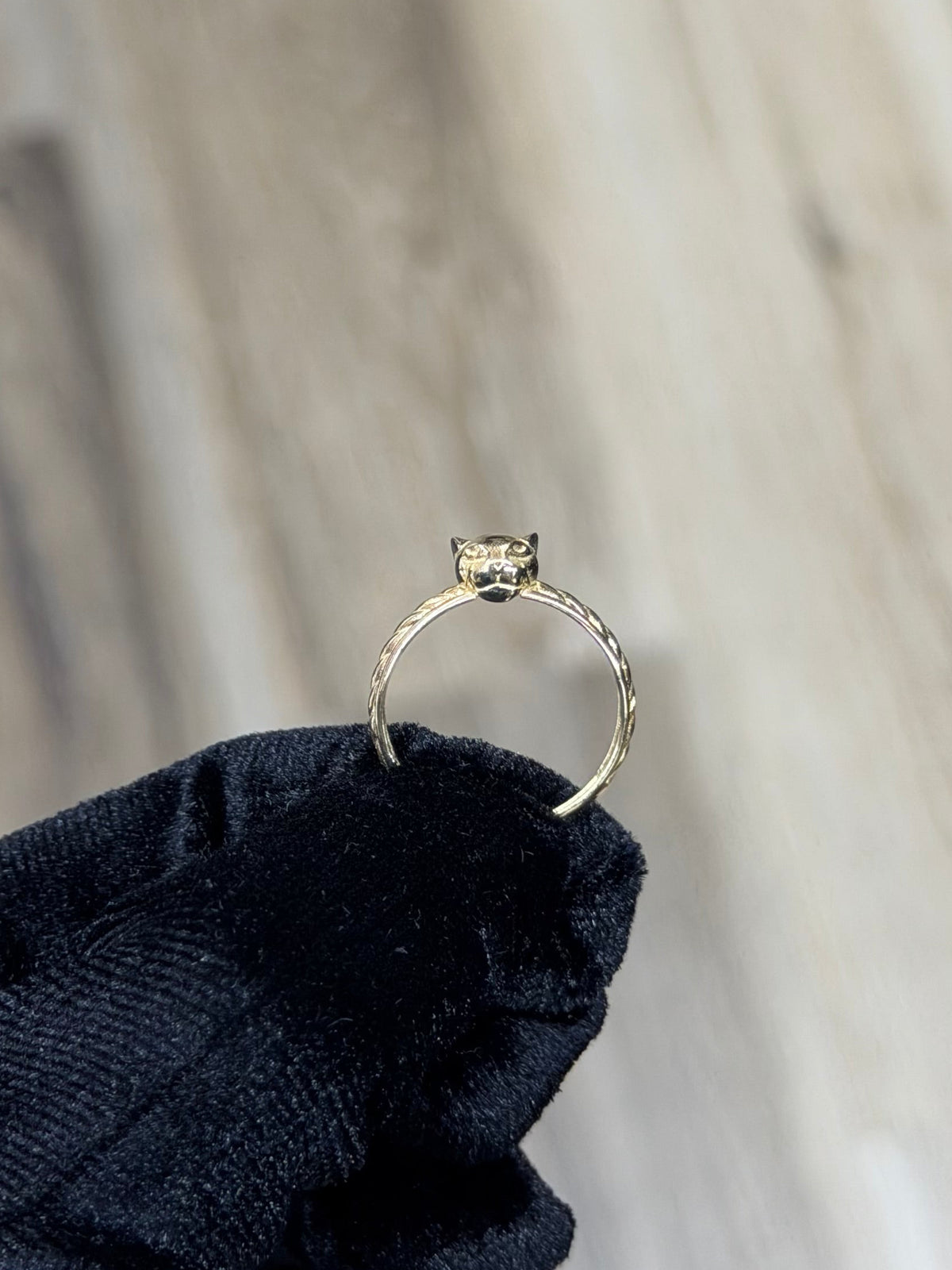 14K Panther Women Ring