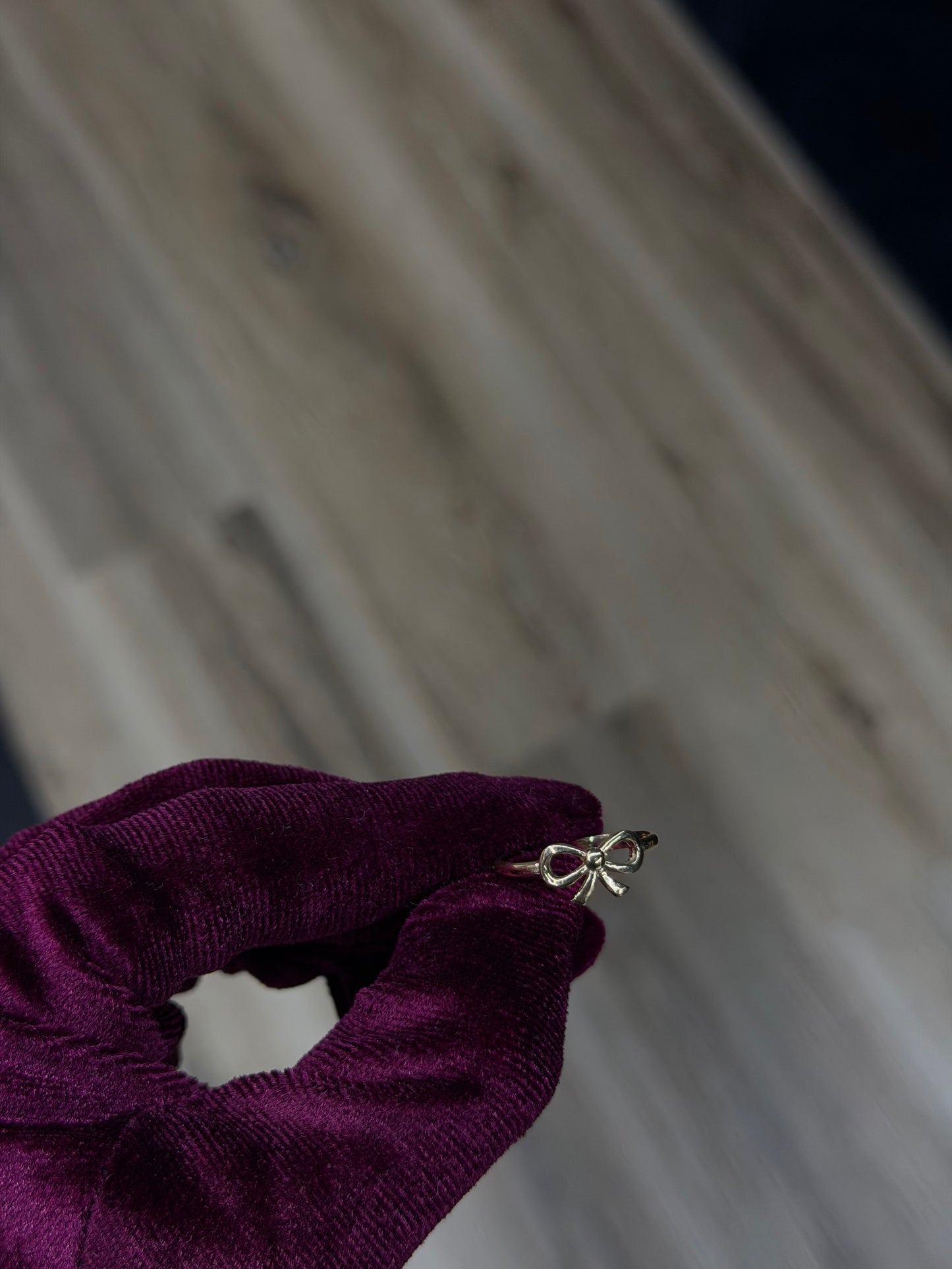 14K Bow Women Ring