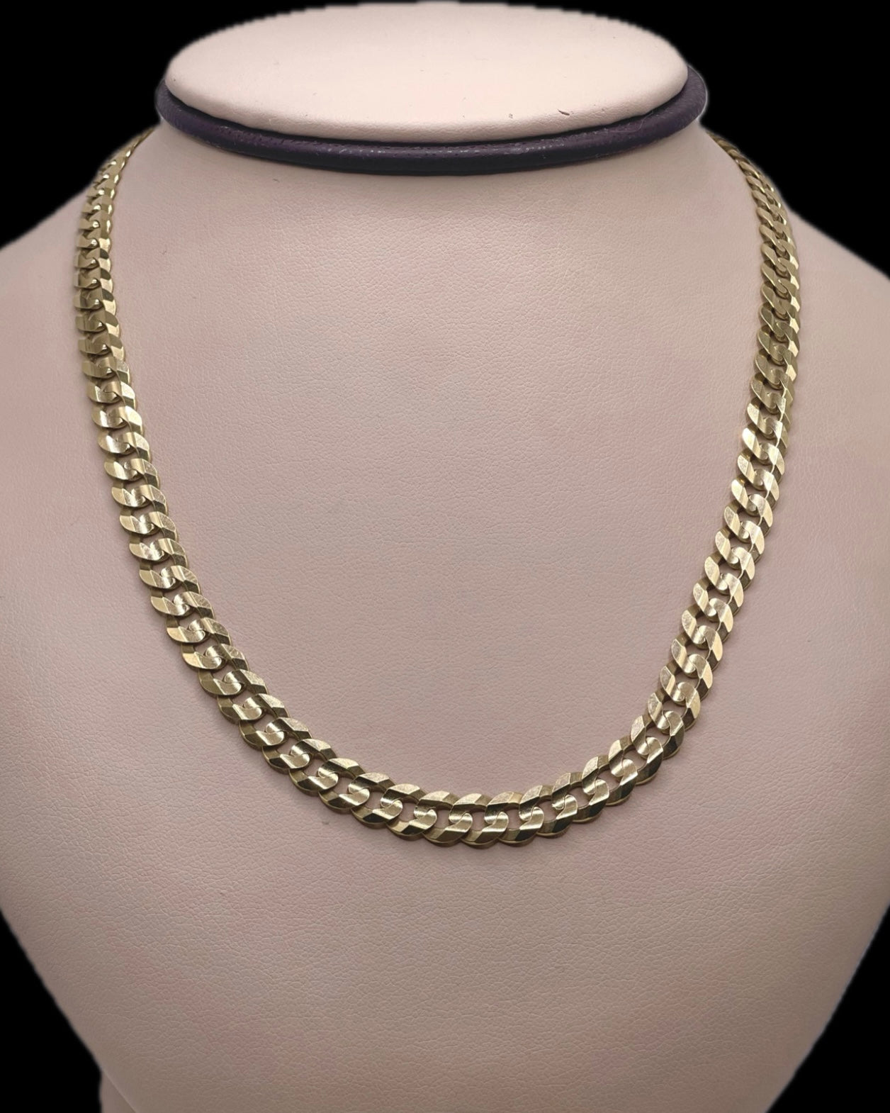 22” 14K Cuban Link Chain (7mm)