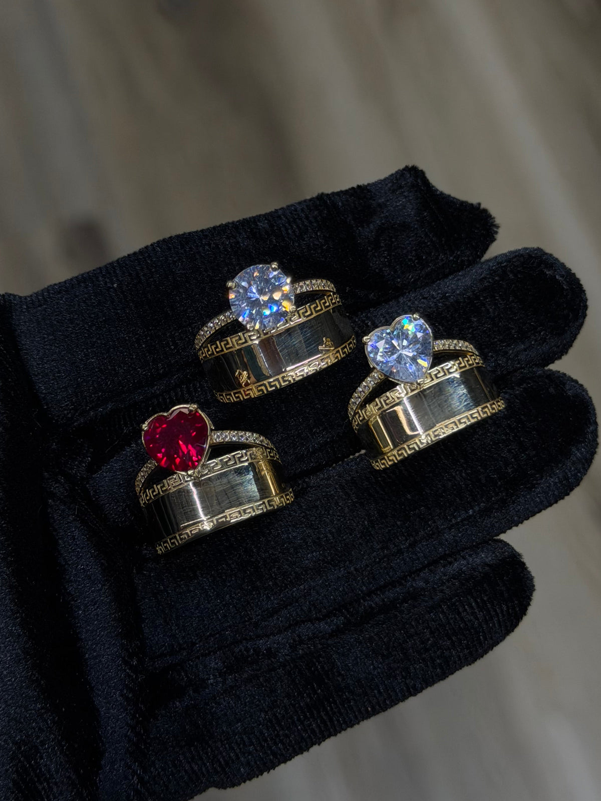 14K Promise Ring With Engraving Band