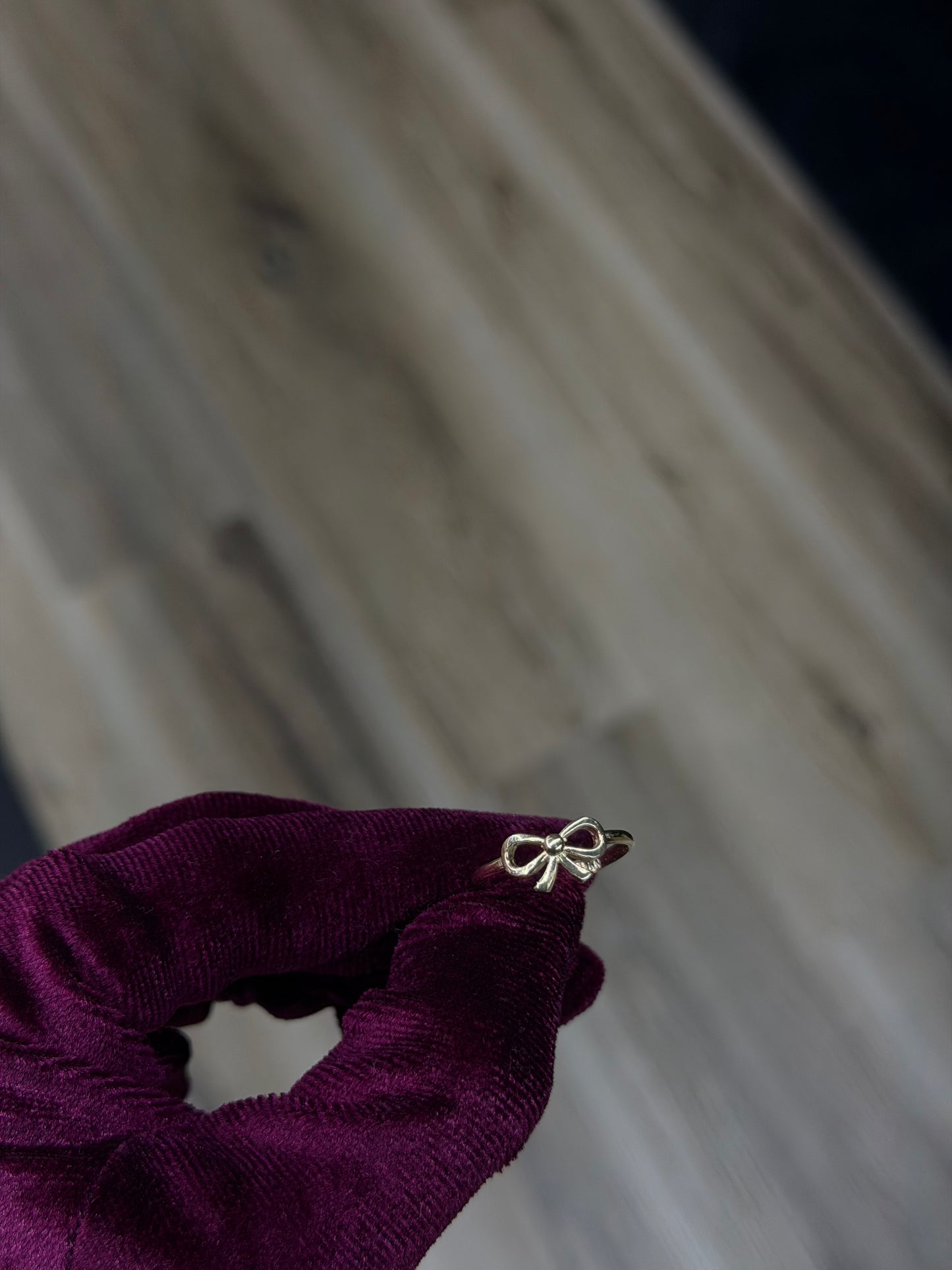 14K Bow Women Ring