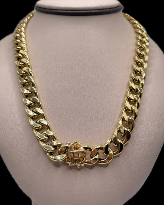 24” Miami Cuban Link Chain (12.5mm)